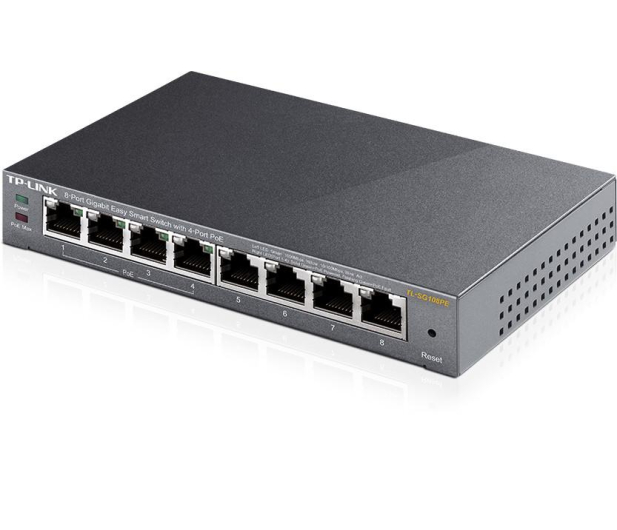 TP-Link 8p TL-SG108PE (8x10/100/1000Mbit, 4xPoE+) - 359600 - zdjęcie 5